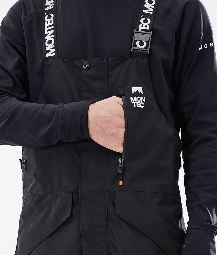 Montec Fawk 21 Skidbyxa Herr Black/Light Grey/Black, Image 5 of 6