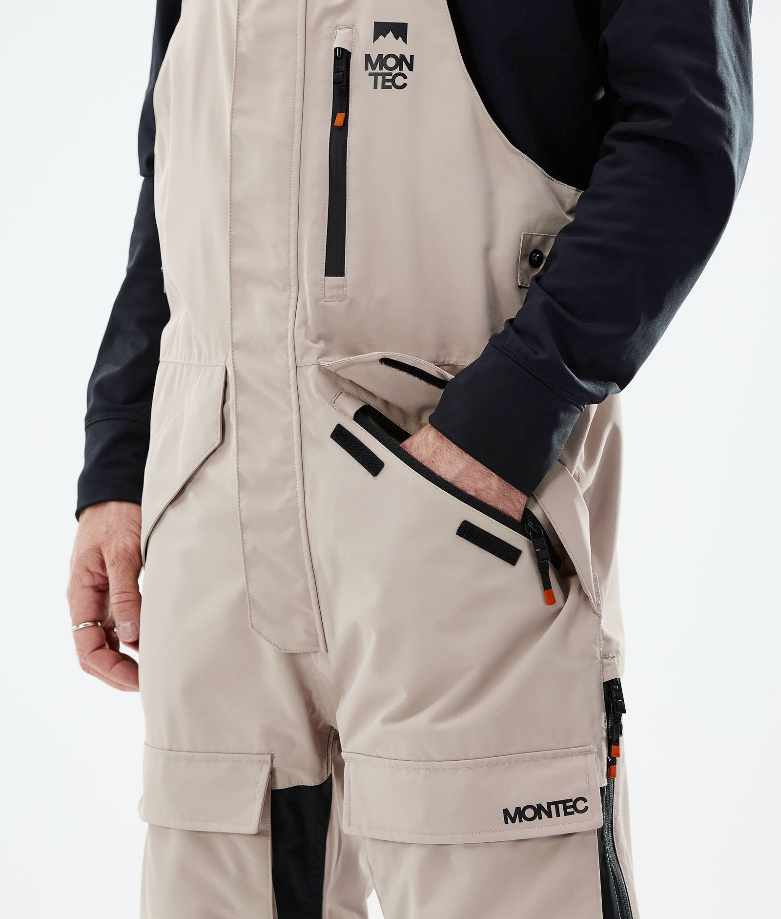 Montec Fawk 2021 Snowboardbyxa Herr Sand/Black, Bild 4 av 6