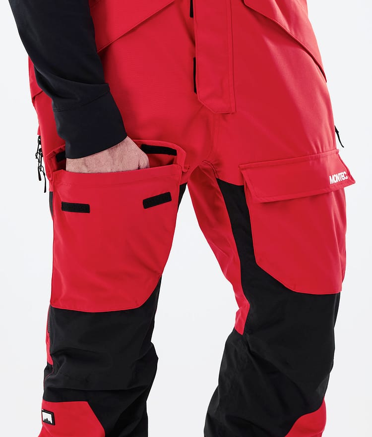 Montec Fawk 21 Snowboardbyxa Herr Red/Black, Image 6 of 6