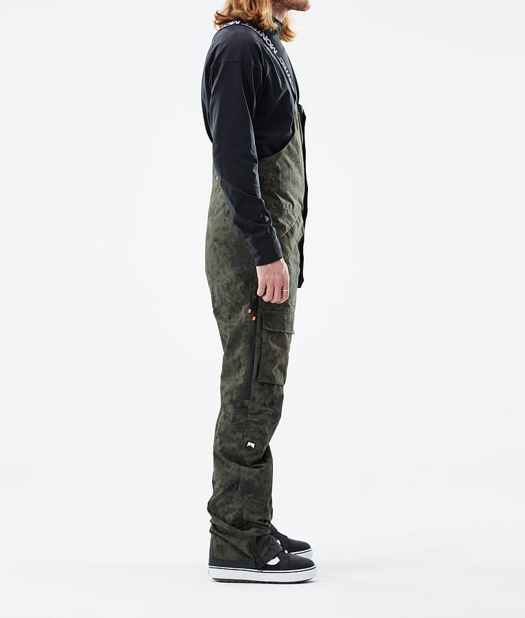 Montec Fawk 21 Snowboardbyxa Herr Olive Green Tiedye, Image 2 of 6