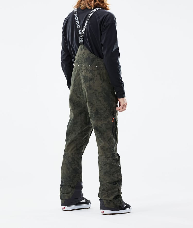 Montec Fawk 21 Snowboardbyxa Herr Olive Green Tiedye, Image 3 of 6