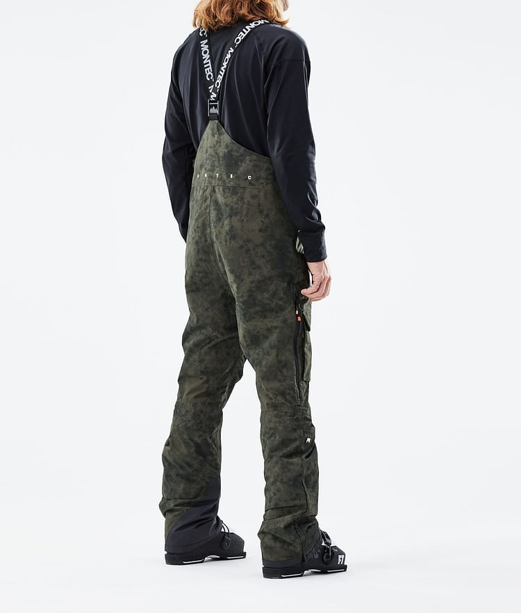 Montec Fawk 21 Skidbyxa Herr Olive Green Tiedye, Image 3 of 6