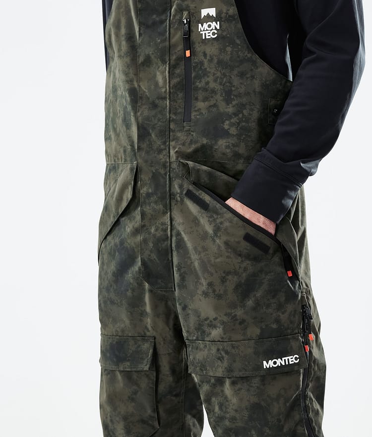 Montec Fawk 21 Snowboardbyxa Herr Olive Green Tiedye, Image 4 of 6