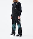 Montec Fawk 21 Snowboardbyxa Herr Black/Atlantic