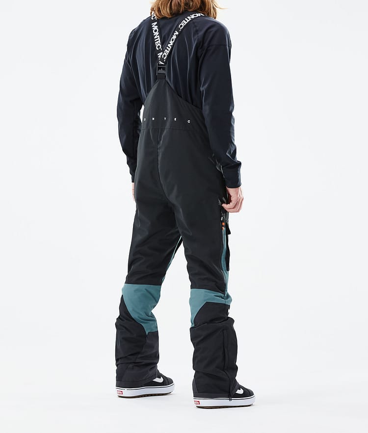Montec Fawk 21 Snowboardbyxa Herr Black/Atlantic, Image 3 of 6