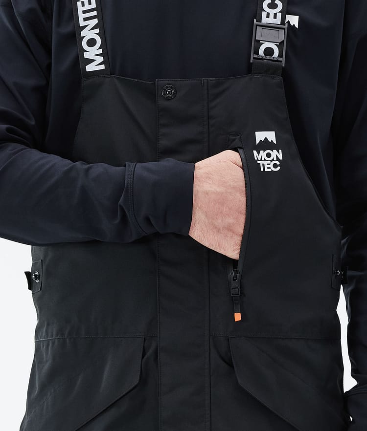 Montec Fawk 21 Snowboardbyxa Herr Black/Atlantic, Image 5 of 6