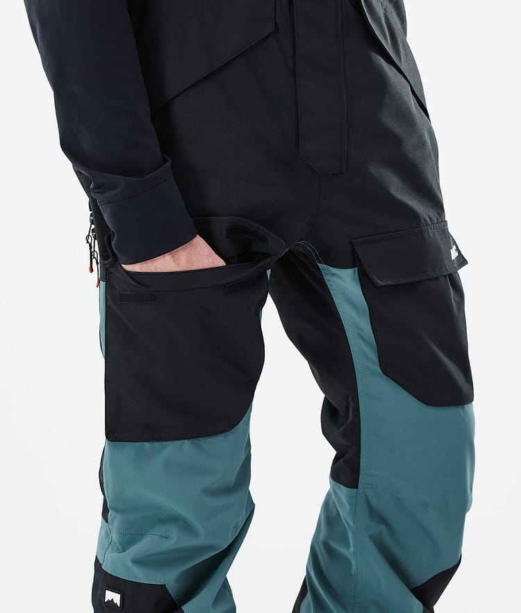 Montec Fawk 21 Snowboardbyxa Herr Black/Atlantic, Image 6 of 6
