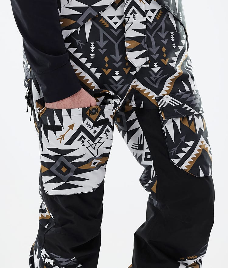 Montec Fawk 2021 Snowboardbyxa Herr Komber Gold/Black, Bild 6 av 6