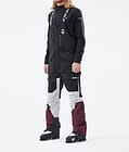 Montec Fawk 2021 Skidbyxa Herr Black/Light Grey/Burgundy, Bild 1 av 6