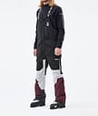 Montec Fawk 2021 Skidbyxa Herr Black/Light Grey/Burgundy