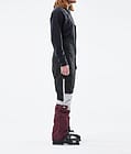 Montec Fawk 2021 Skidbyxa Herr Black/Light Grey/Burgundy, Bild 2 av 6