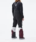 Montec Fawk 2021 Snowboardbyxa Herr Black/Light Grey/Burgundy, Bild 3 av 6