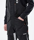 Montec Fawk 2021 Snowboardbyxa Herr Black/Light Grey/Burgundy, Bild 4 av 6