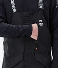 Montec Fawk 2021 Skidbyxa Herr Black/Light Grey/Burgundy, Bild 5 av 6