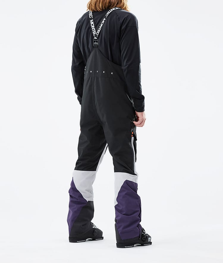 Montec Fawk 21 Skidbyxa Herr Black/Light Grey/Purple, Image 3 of 6