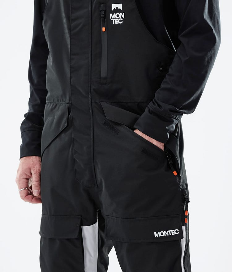 Montec Fawk 21 Snowboardbyxa Herr Black/Light Grey/Purple, Image 4 of 6