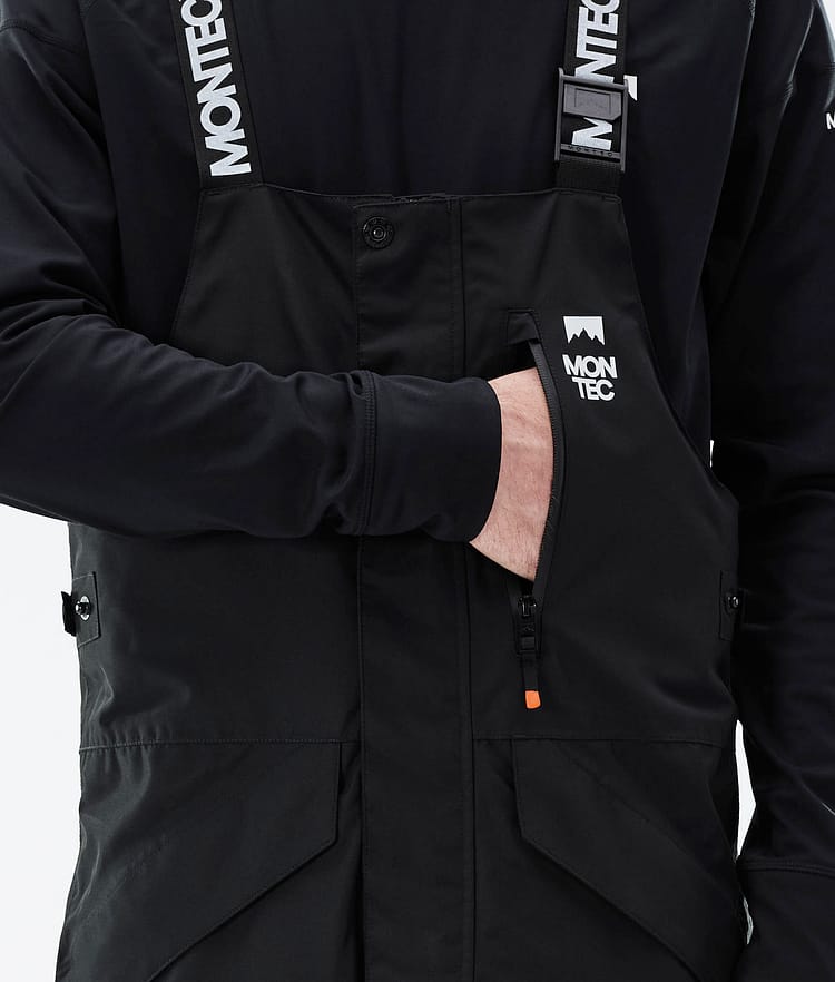 Montec Fawk 21 Snowboardbyxa Herr Black/Light Grey/Purple, Image 5 of 6