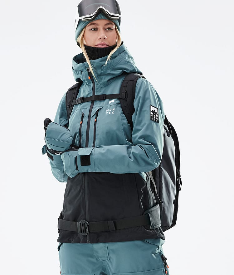 Montec Moss W 21 Snowboardjacka Dam Atlantic/Black, Image 2 of 12