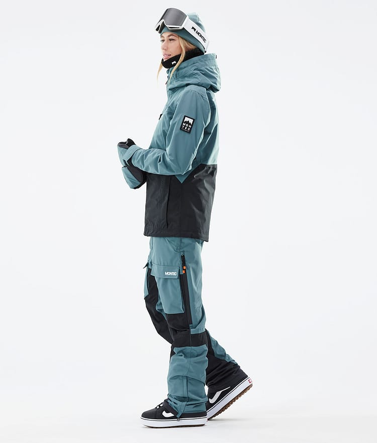Montec Moss W 21 Snowboardjacka Dam Atlantic/Black, Image 6 of 12