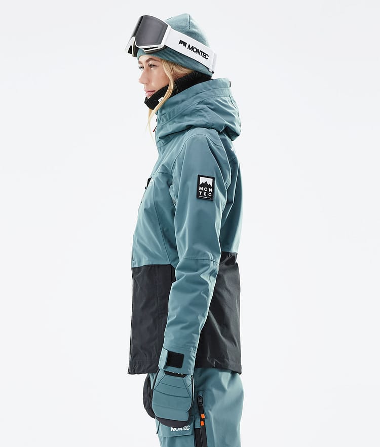 Montec Moss W 21 Snowboardjacka Dam Atlantic/Black, Image 8 of 12