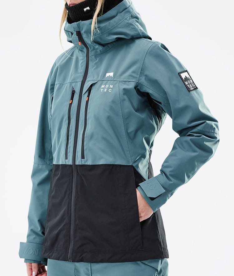 Montec Moss W 21 Snowboardjacka Dam Atlantic/Black, Image 10 of 12