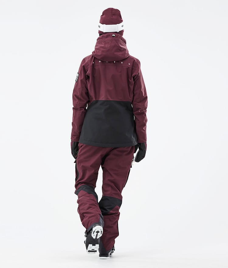 Montec Moss W 21 Skidjacka Dam Burgundy/Black, Image 8 of 13