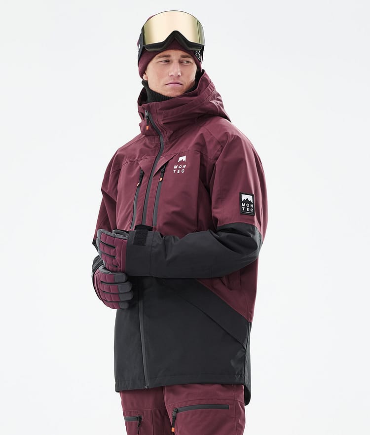 Montec Moss 21 Skidjacka Herr Burgundy/Black, Image 2 of 13