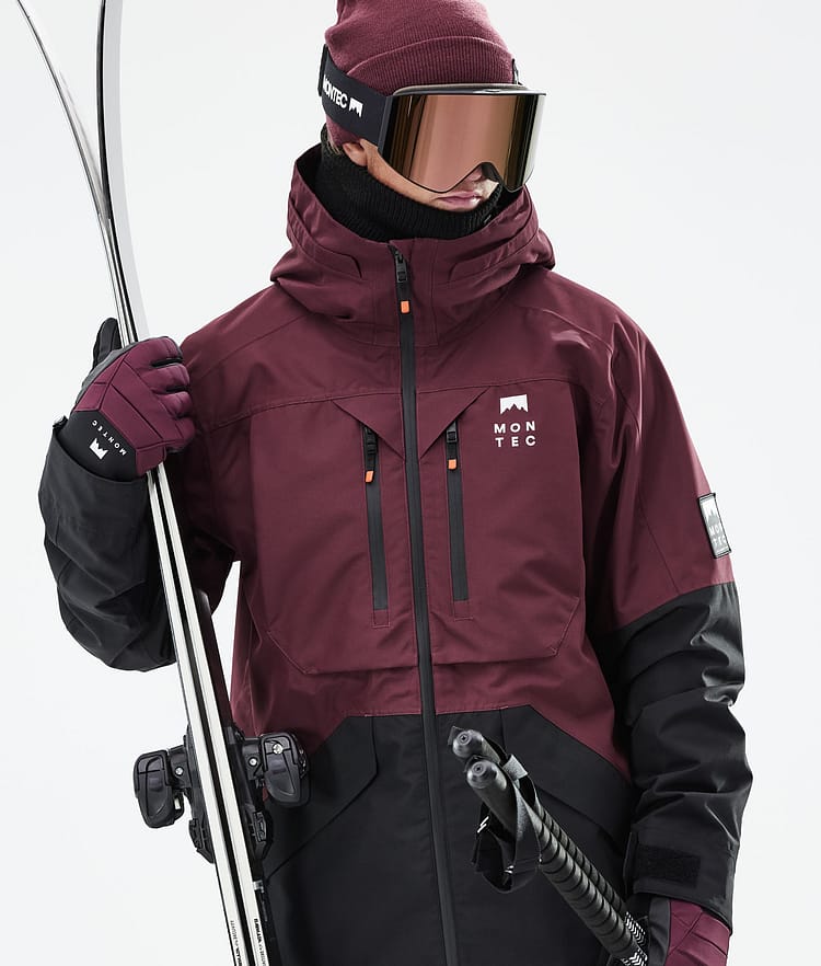 Montec Moss 21 Skidjacka Herr Burgundy/Black, Image 3 of 13