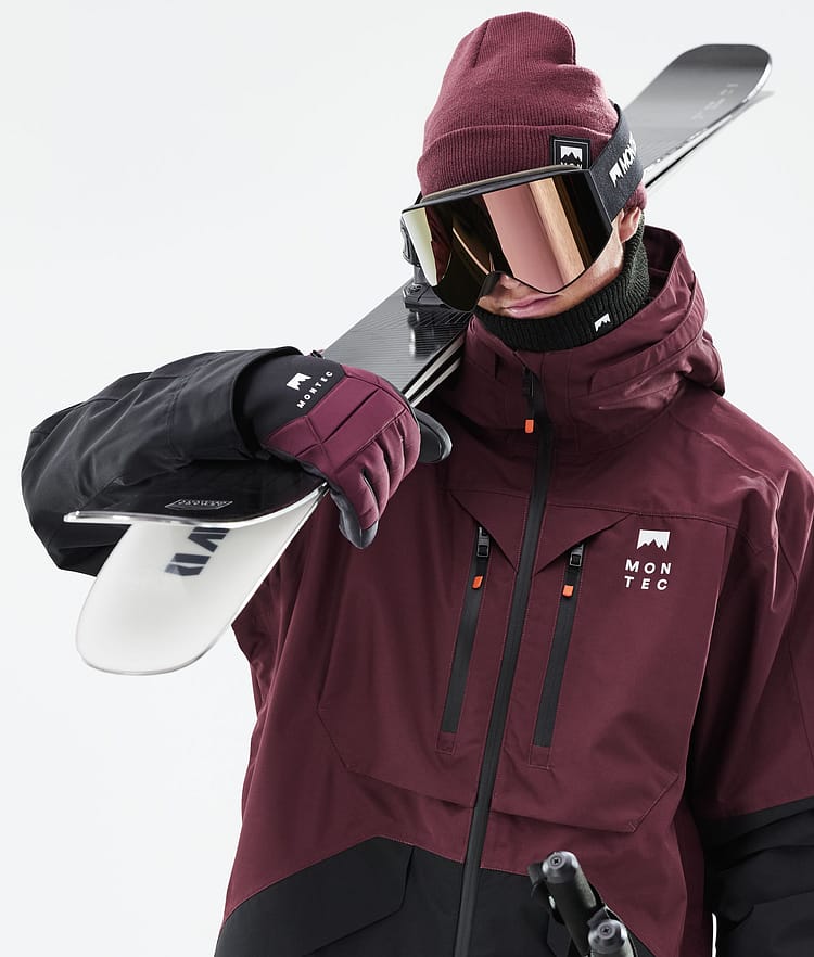 Montec Moss 21 Skidjacka Herr Burgundy/Black, Image 4 of 13