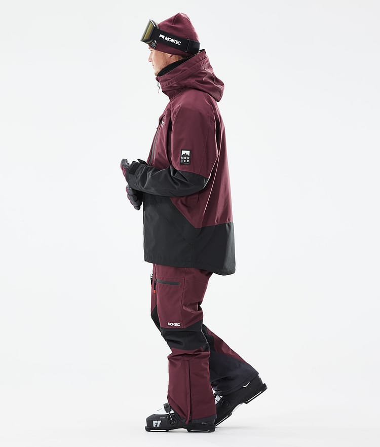 Montec Moss 21 Skidjacka Herr Burgundy/Black, Image 7 of 13