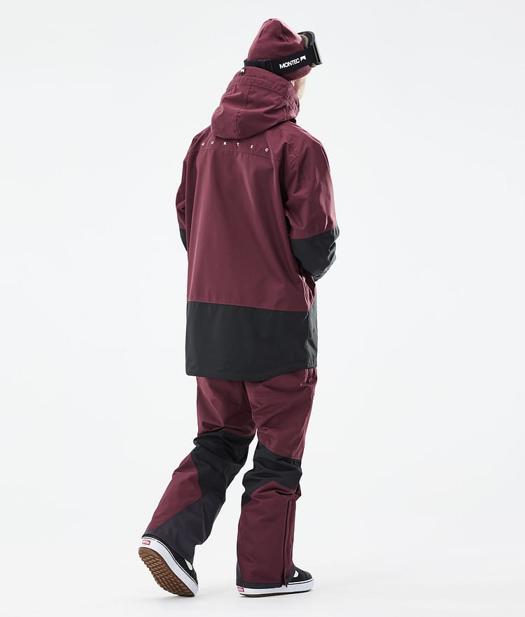 Montec Moss 21 Snowboardjacka Herr Burgundy/Black, Image 8 of 13