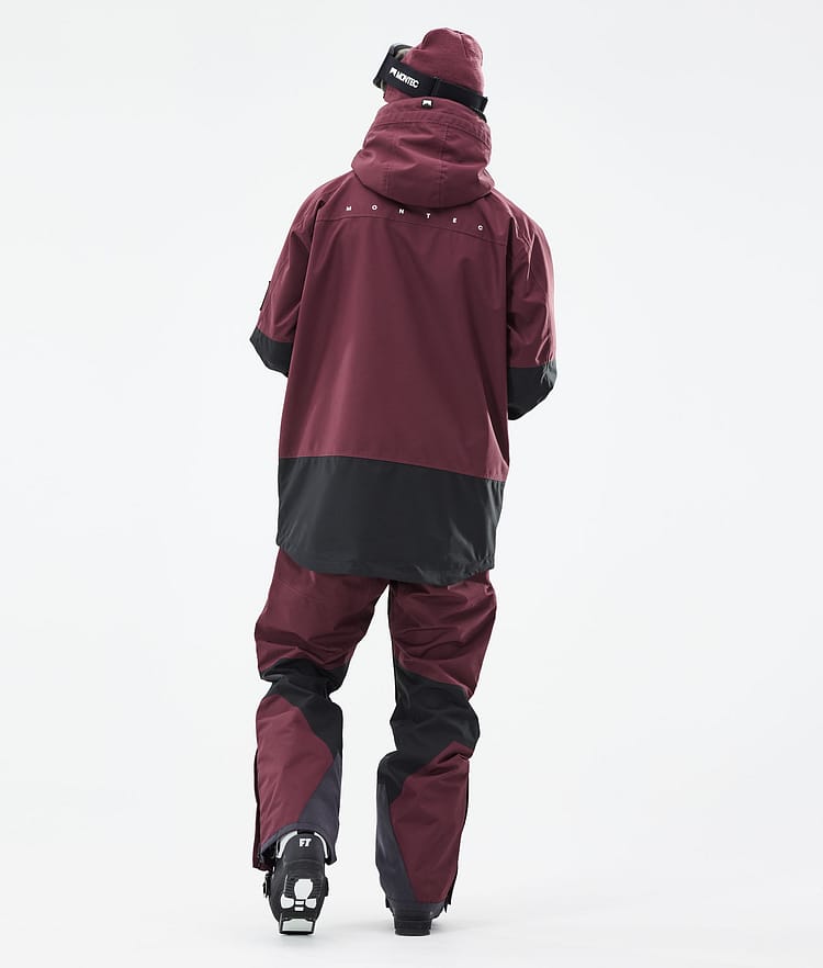 Montec Moss 21 Skidjacka Herr Burgundy/Black, Image 8 of 13