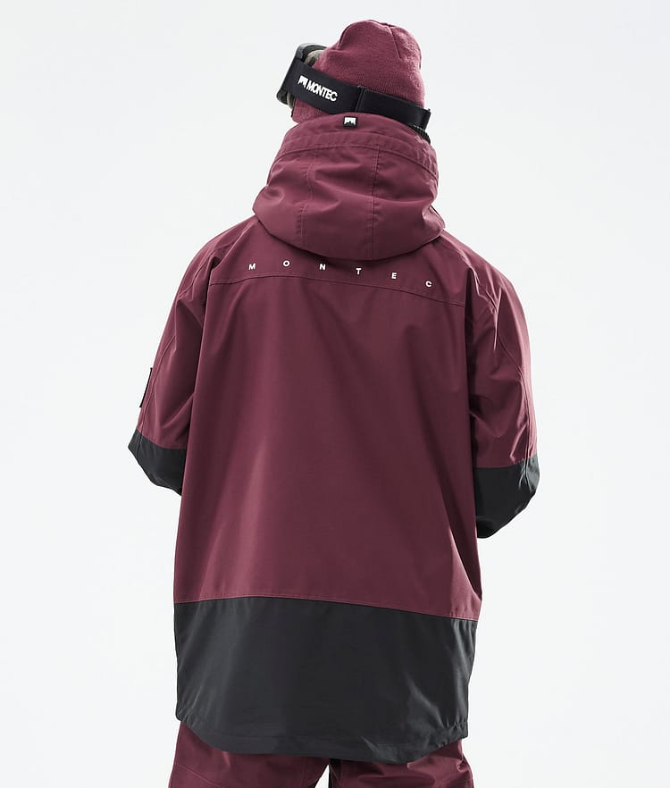 Montec Moss 21 Snowboardjacka Herr Burgundy/Black, Image 10 of 13