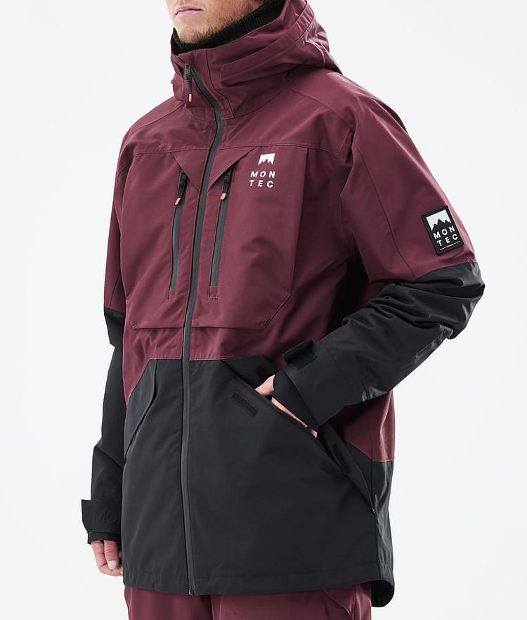 Montec Moss 21 Snowboardjacka Herr Burgundy/Black, Image 11 of 13