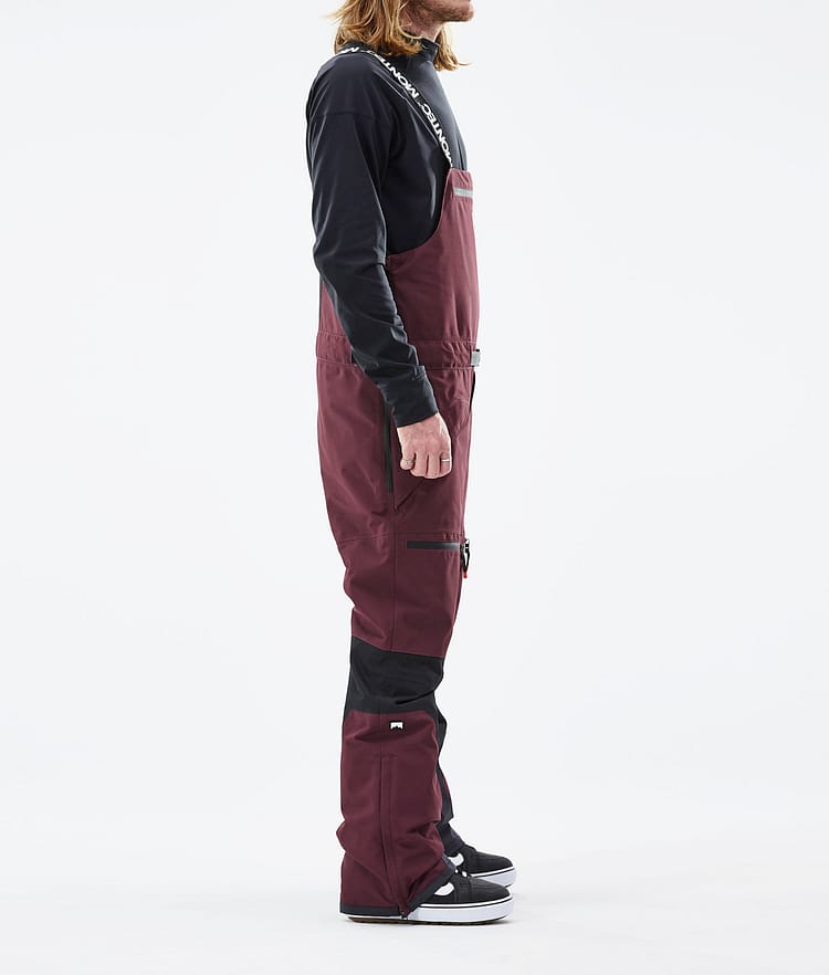 Montec Moss 21 Snowboardbyxa Herr Burgundy/Black, Image 2 of 6