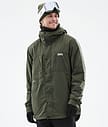 Dope Insulated Mellanlagersjacka Herr Olive Green