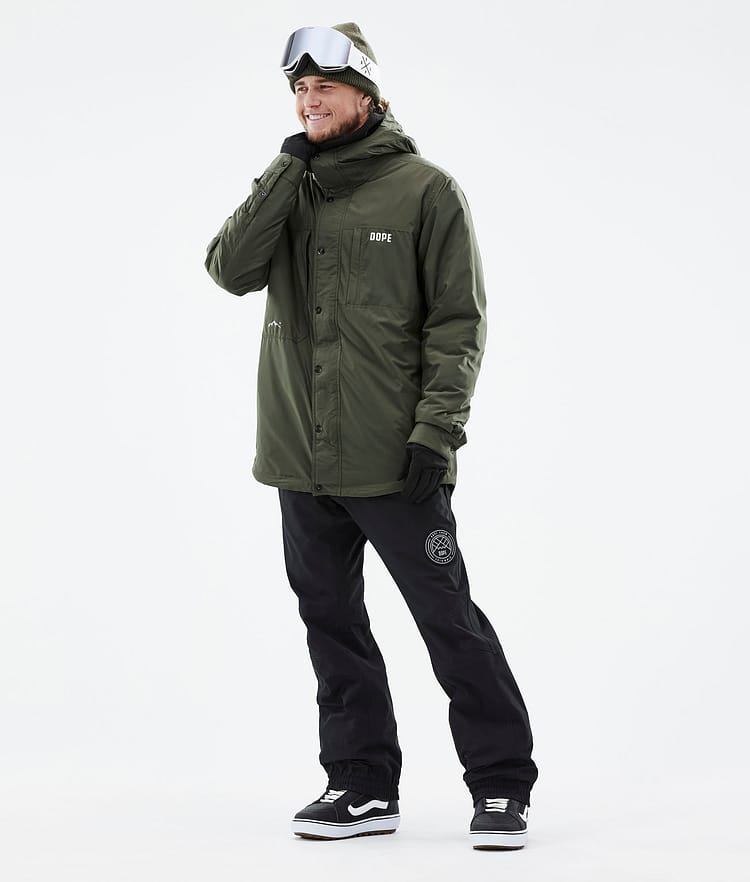 Dope Insulated Mellanlagersjacka Herr Olive Green, Image 5 of 12