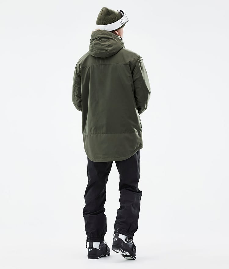 Dope Insulated Mellanlagersjacka Ski Herr Olive Green, Image 6 of 12
