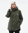 Dope Insulated W Mellanlagersjacka Outdoor Dam Olive Green