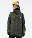 Dope Insulated W Mellanlagersjacka Dam Olive Green