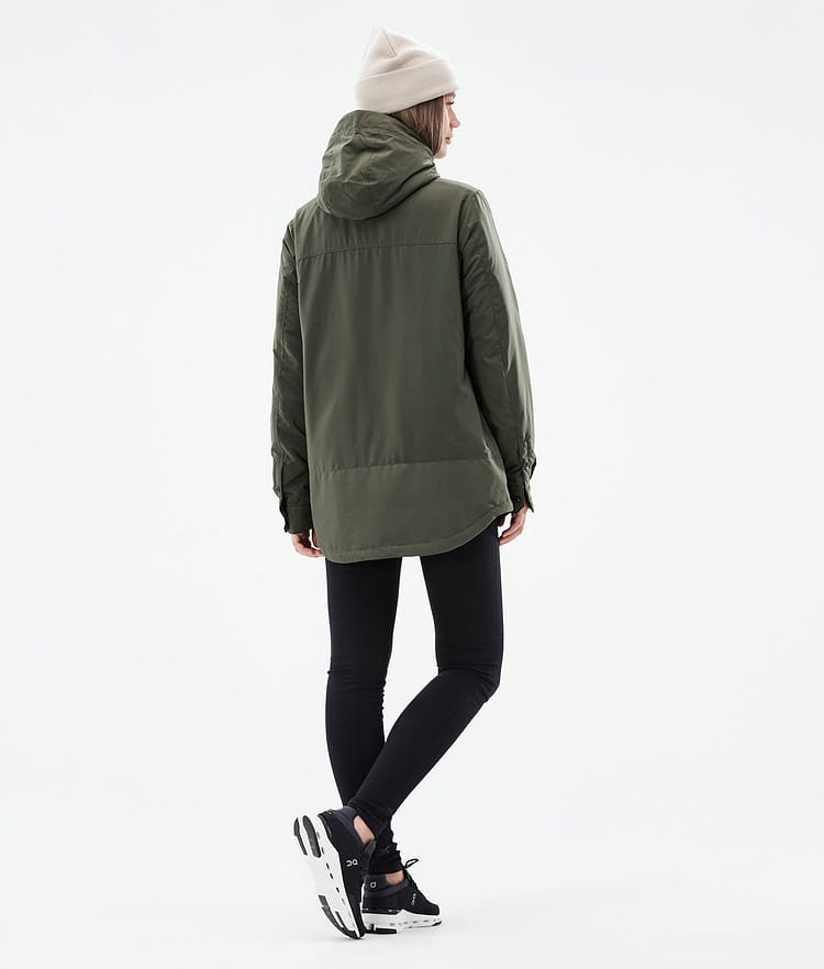 Dope Insulated W Mellanlagersjacka Outdoor Dam Olive Green, Image 4 of 10