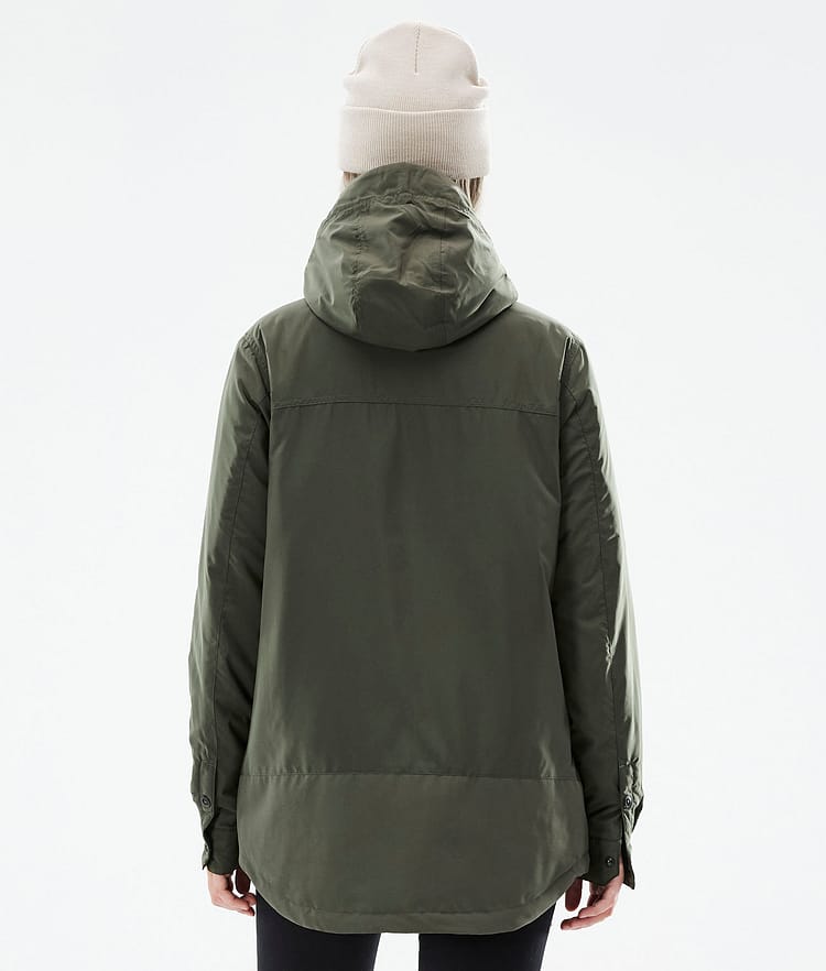 Dope Insulated W Mellanlagersjacka Outdoor Dam Olive Green, Image 6 of 10