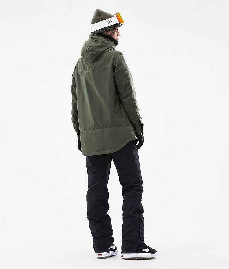 Dope Insulated W Mellanlagersjacka Dam Olive Green, Image 6 of 12