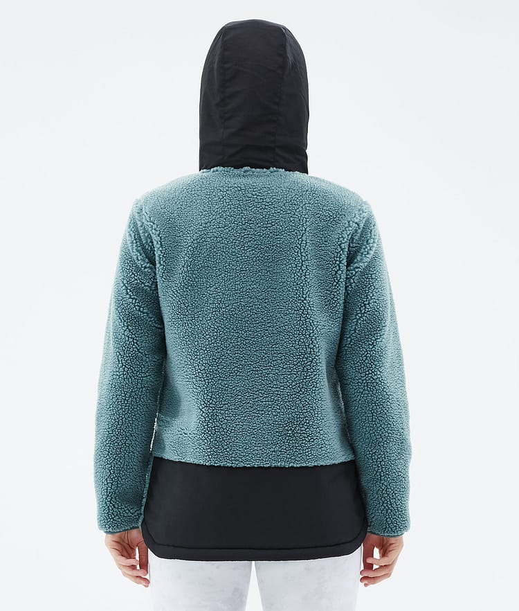 Montec Lima W 21 Fleecehood Dam Atlantic/Black, Image 3 of 10