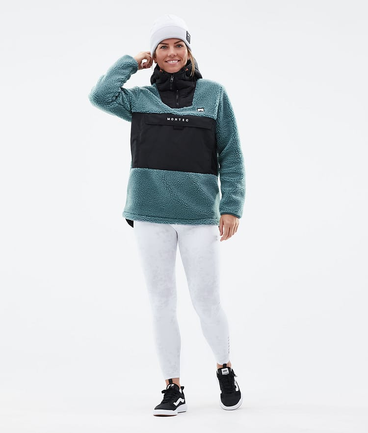 Montec Lima W 21 Fleecehood Dam Atlantic/Black, Image 4 of 10