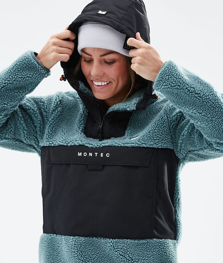 Montec Lima W 21 Fleecehood Dam Atlantic/Black, Image 6 of 10