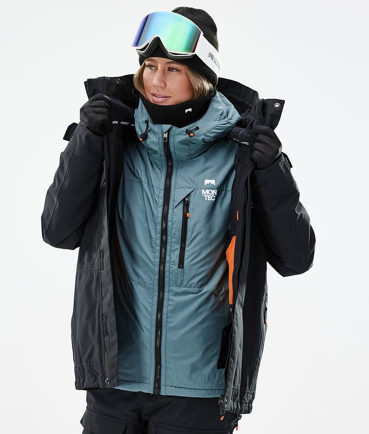 Montec Toasty W 60Gsm Mellanlagersjacka Ski Dam Atlantic, Image 2 of 11