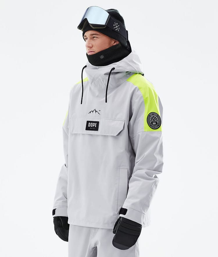 Dope Blizzard LE Skidjacka Herr Limited Edition Stripe Light Grey, Bild 1 av 10