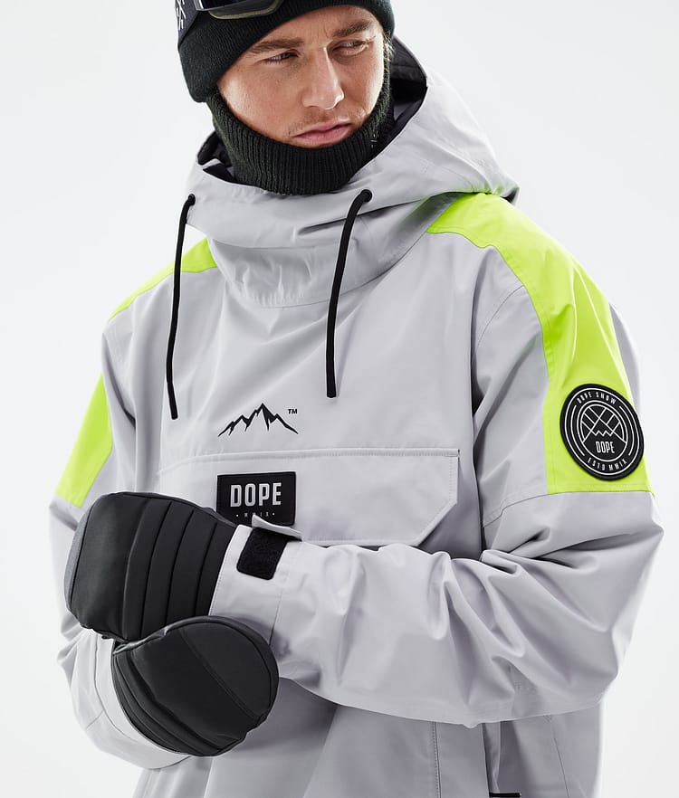 Dope Blizzard LE Skidjacka Herr Limited Edition Stripe Light Grey, Bild 3 av 10