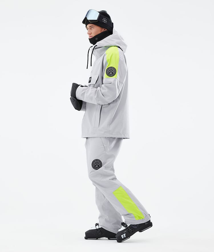 Dope Blizzard LE Skidjacka Herr Limited Edition Stripe Light Grey, Bild 5 av 10
